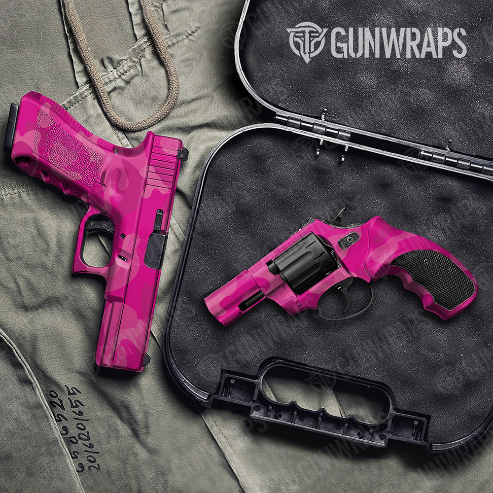 Classic Elite Magenta Gun Skin Vinyl Wrap