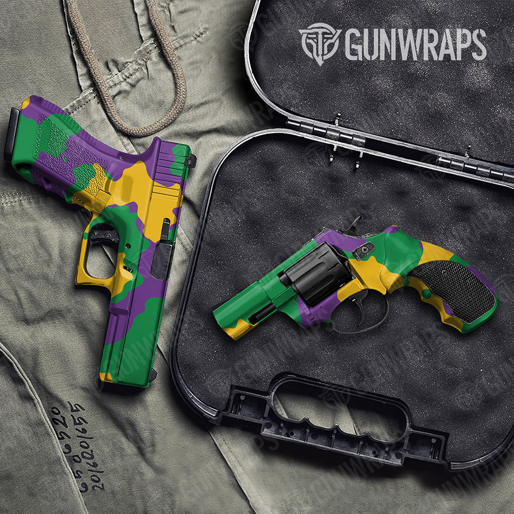 Cumulus Mardi Gras Gun Skin Vinyl Wrap
