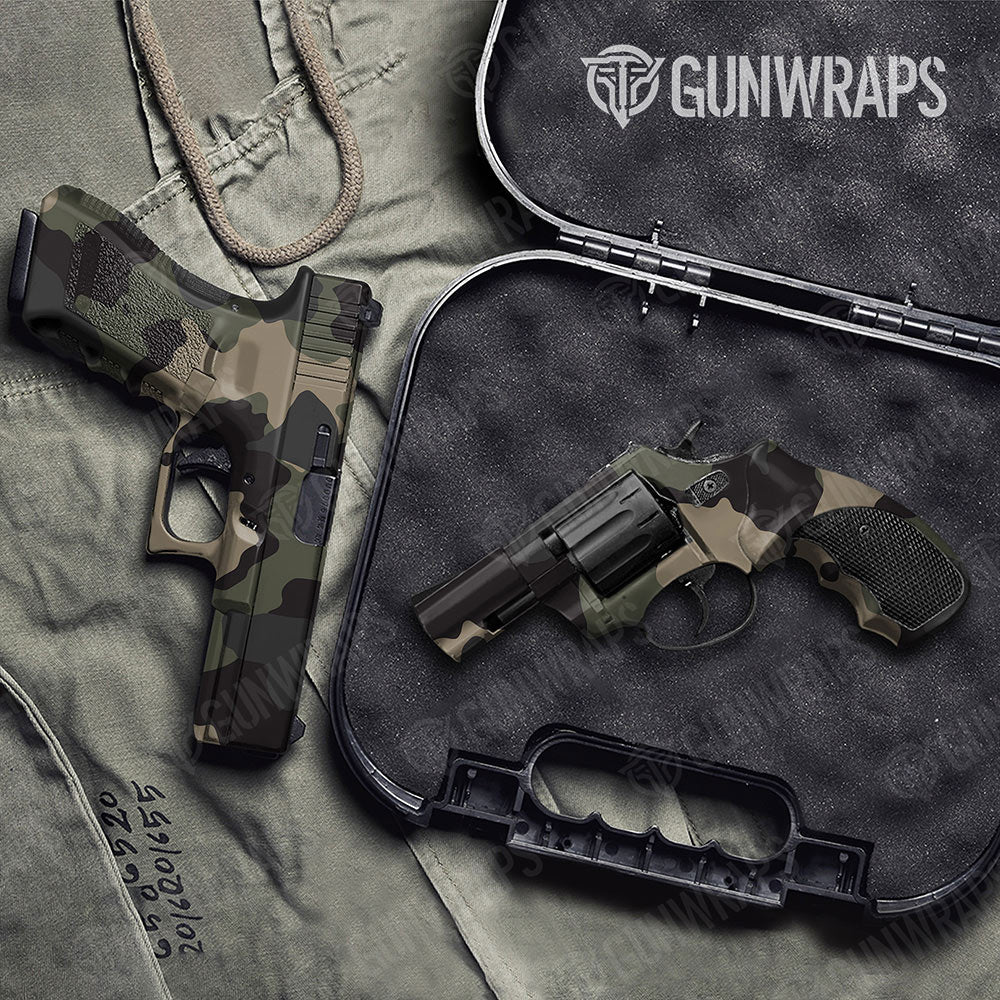 Cumulus Militant Charcoal Gun Skin Vinyl Wrap