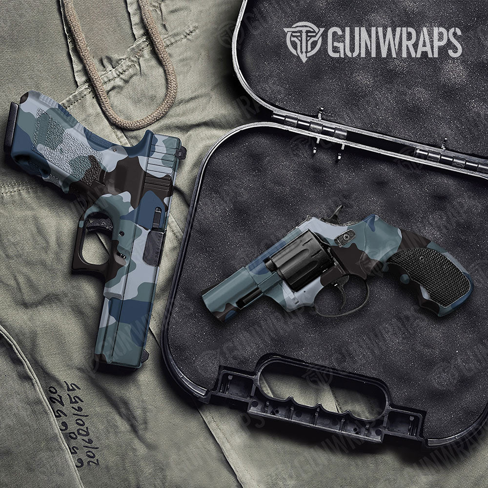 Cumulus Navy Gun Skin Vinyl Wrap