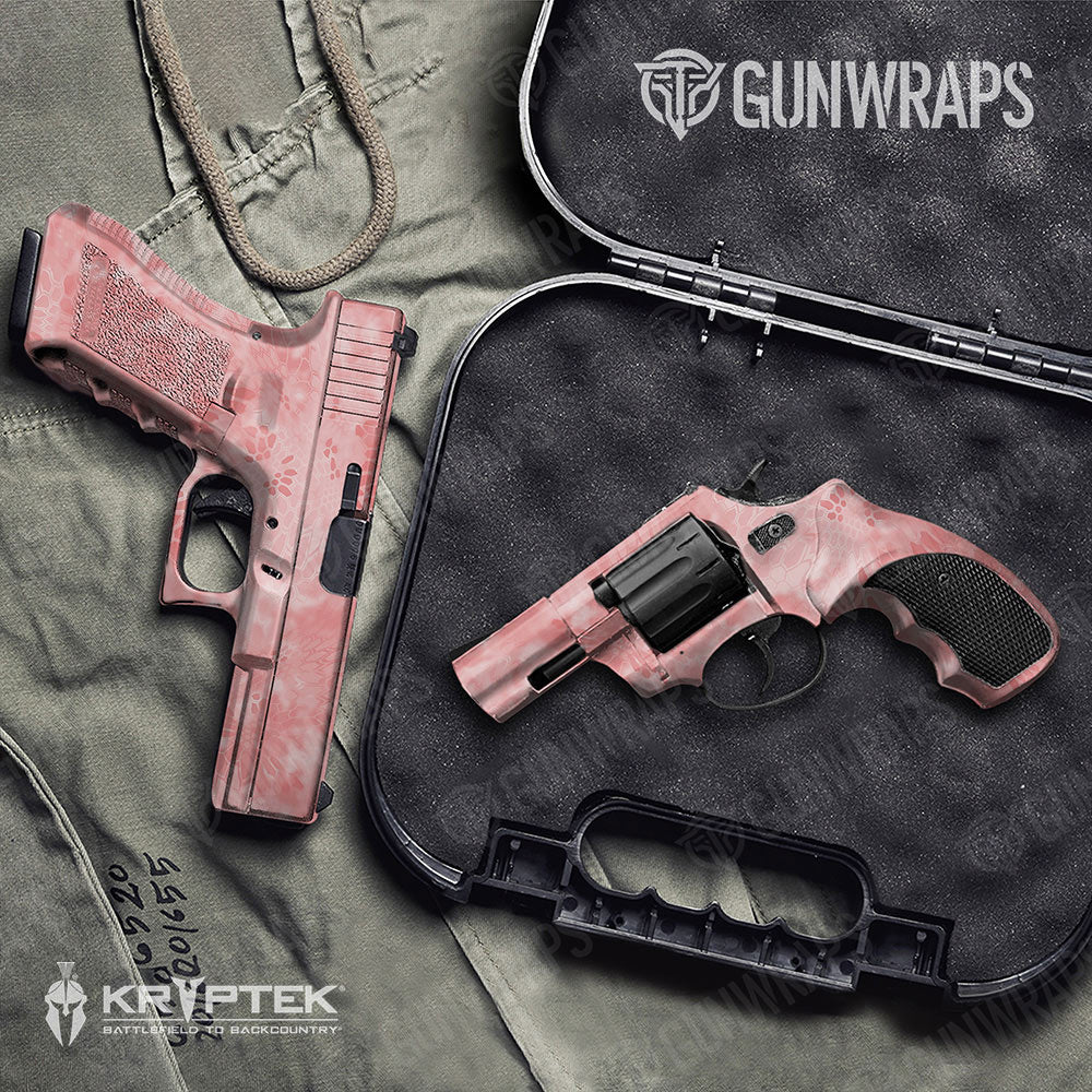 Kryptek Pink Gun Skin Vinyl Wrap