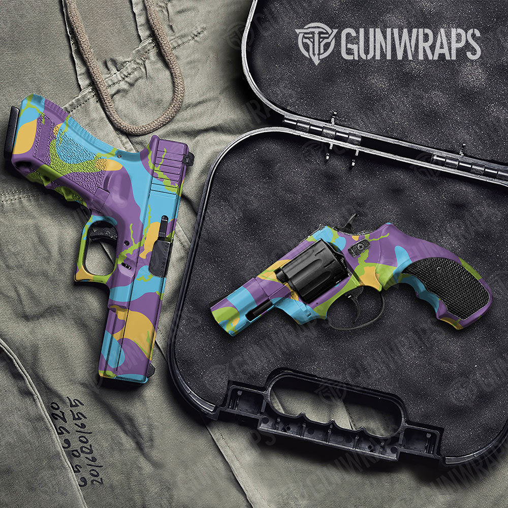 Ragged Carnival Gun Skin Vinyl Wrap