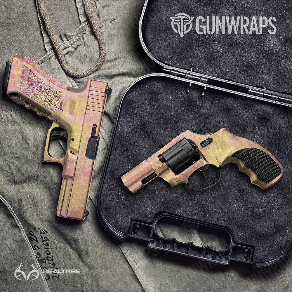 Realtree WAV3 Strawberry Lemonade Gun Skin Vinyl Wrap