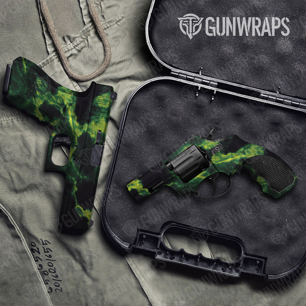 Stone Toxic Waste Marble Gun Skin Vinyl Wrap