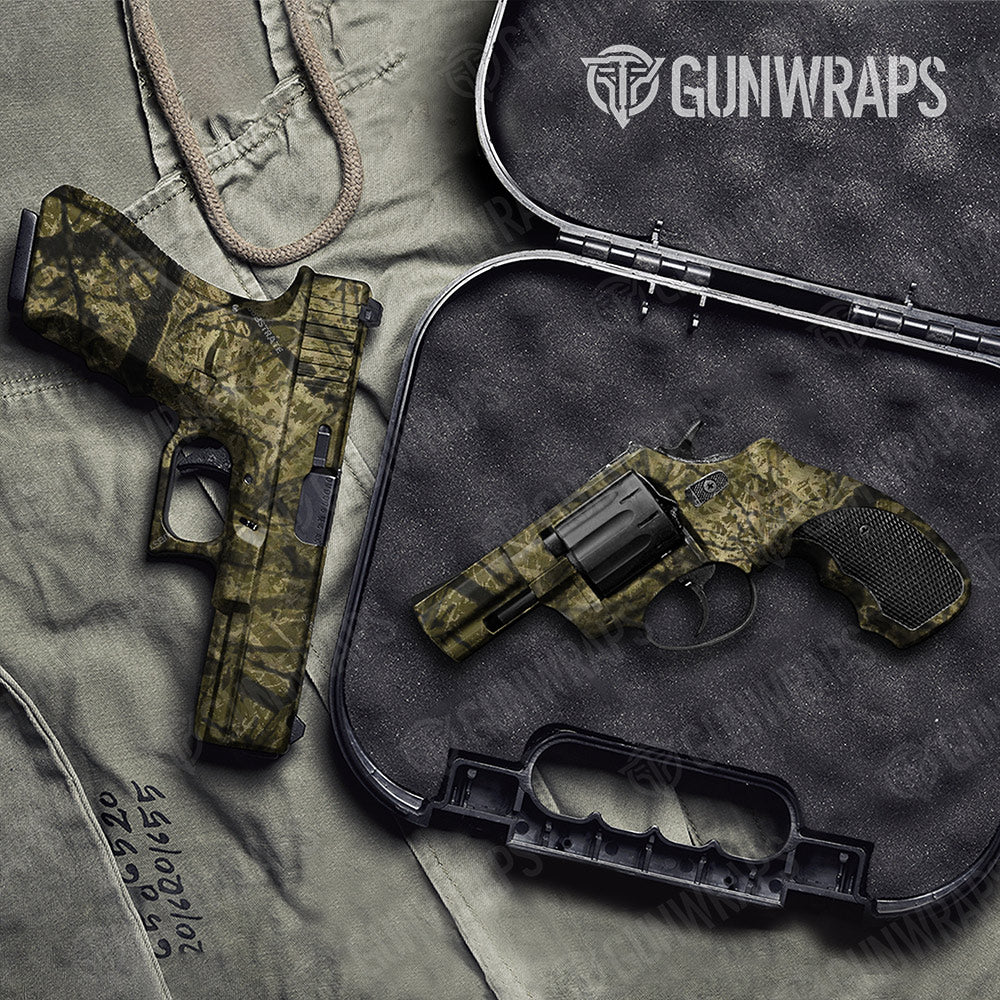 Substrate Savannah Stalker Gun Skin Vinyl Wrap