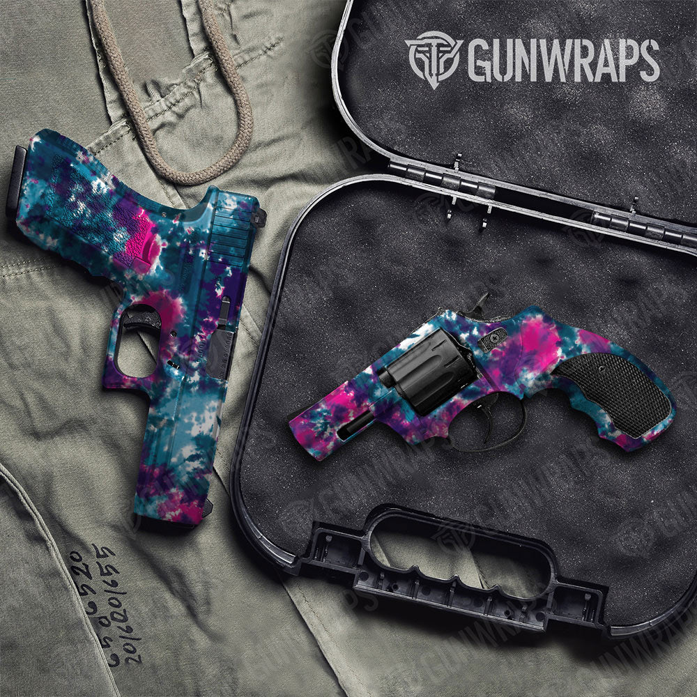 Tie Dye Teen Spirit Gun Skin Vinyl Wrap