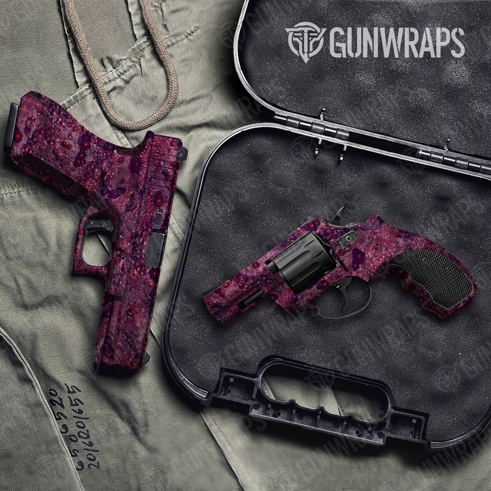 Toadaflage Berry Crush Gun Skin Vinyl Wrap