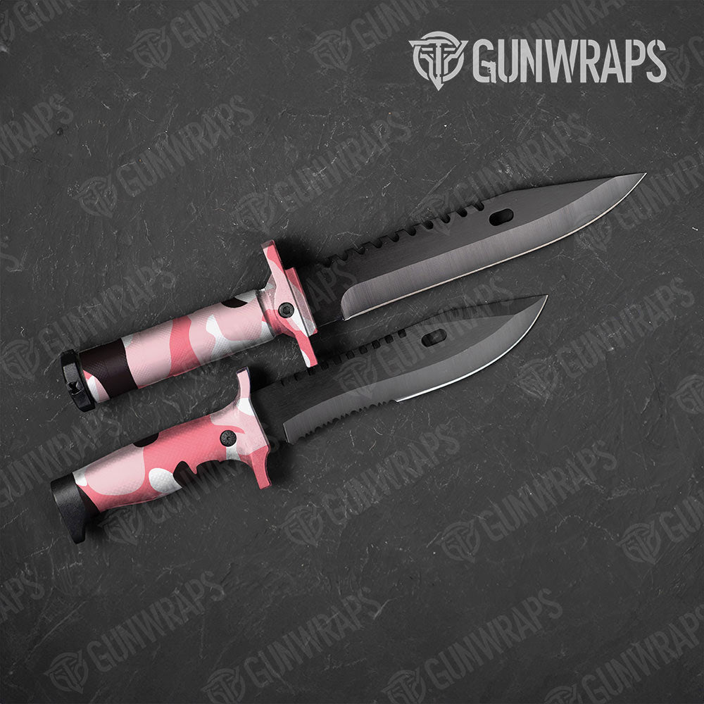 Classic Pink Gun Skin Vinyl Wrap