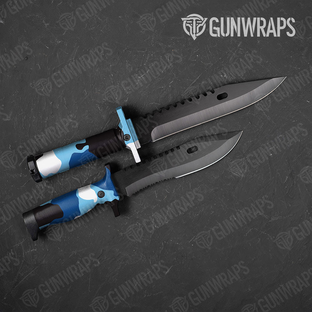 Cumulus Baby Blue Gun Skin Vinyl Wrap