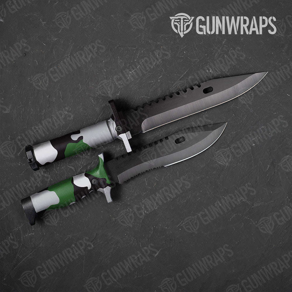 Cumulus Green Tiger Gun Skin Vinyl Wrap