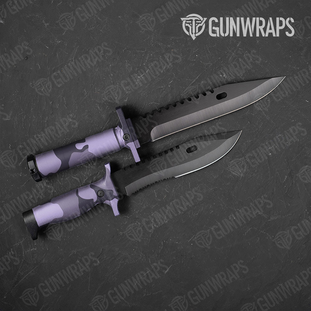 Cumulus Lilac Gun Skin Vinyl Wrap