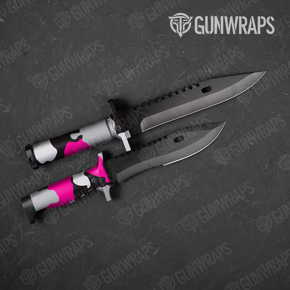 Cumulus Magenta Tiger Gun Skin Vinyl Wrap