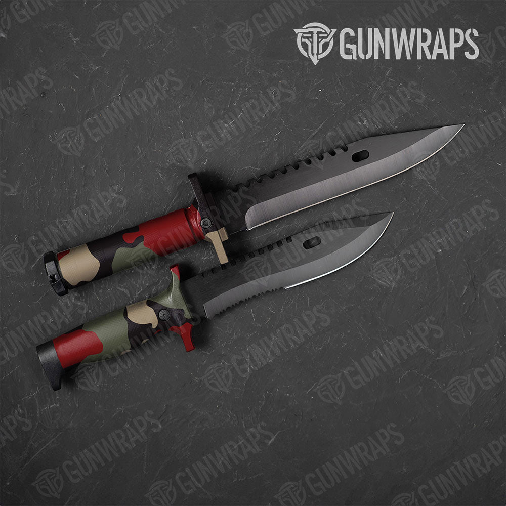 Cumulus Militant Red Gun Skin Vinyl Wrap