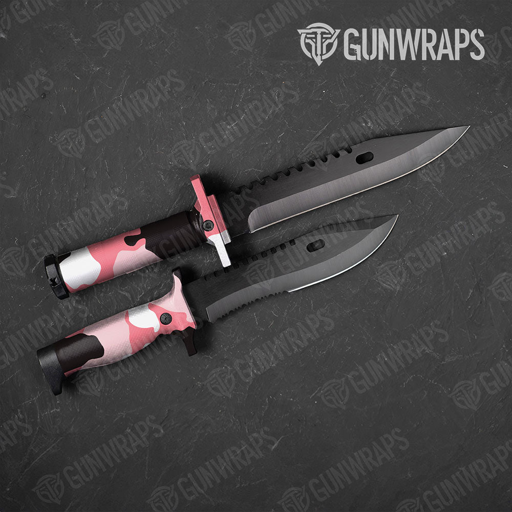 Cumulus Pink Gun Skin Vinyl Wrap