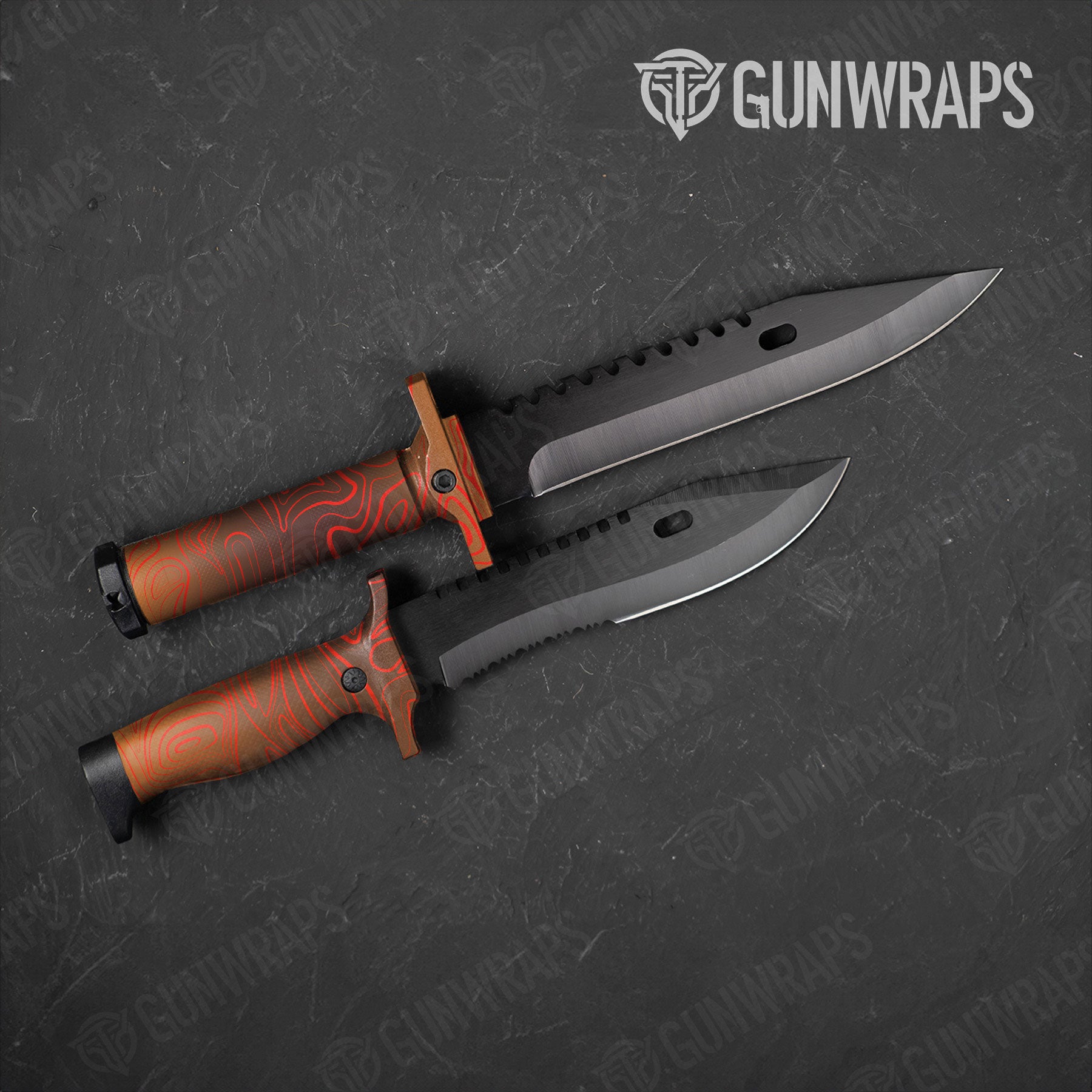 Damascus Autumn Gun Skin Vinyl Wrap