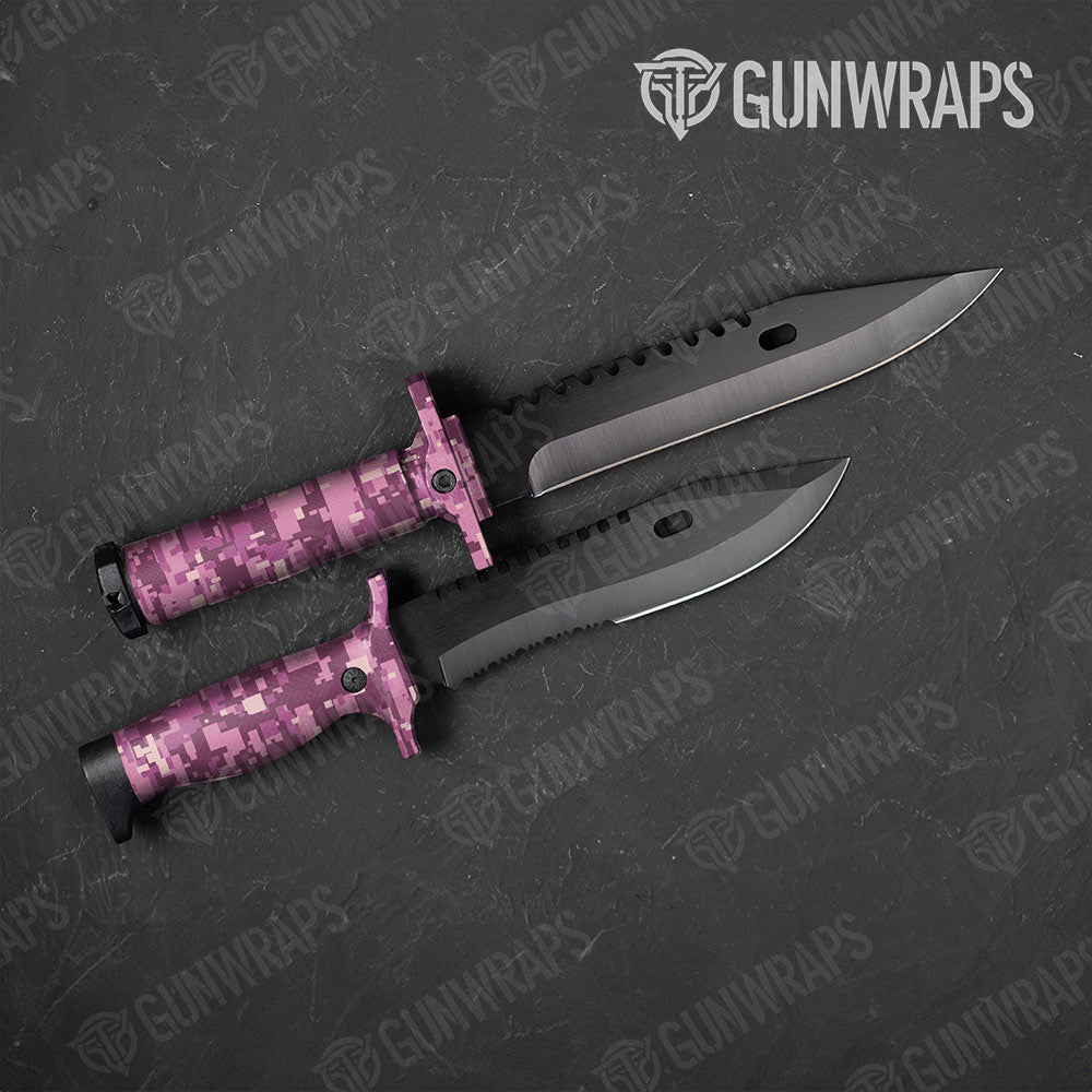 Digital Floral Gun Skin Vinyl Wrap