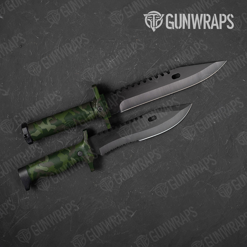 Erratic Army Dark Green Gun Skin Vinyl Wrap