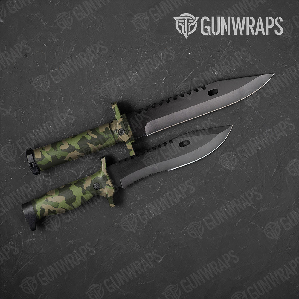 Erratic Army Green Gun Skin Vinyl Wrap