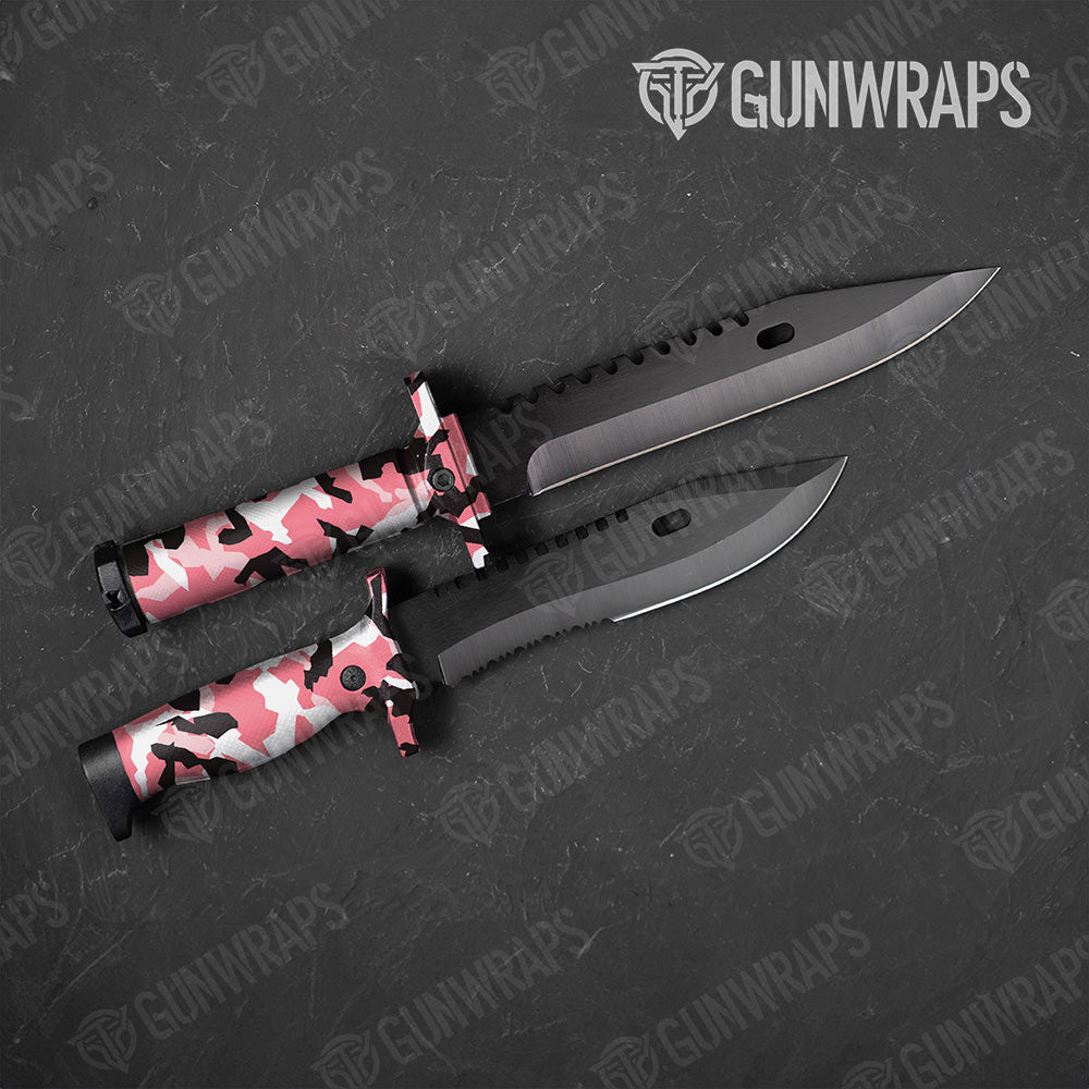 Erratic Pink Gun Skin Vinyl Wrap