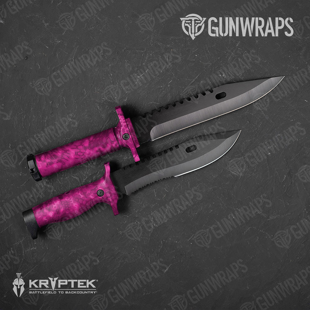 Kryptek Magenta Gun Skin Vinyl Wrap
