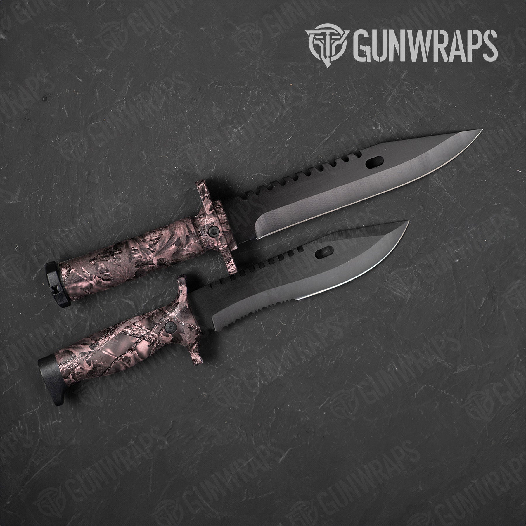 Nature Vintage Woodland Gun Skin Vinyl Wrap