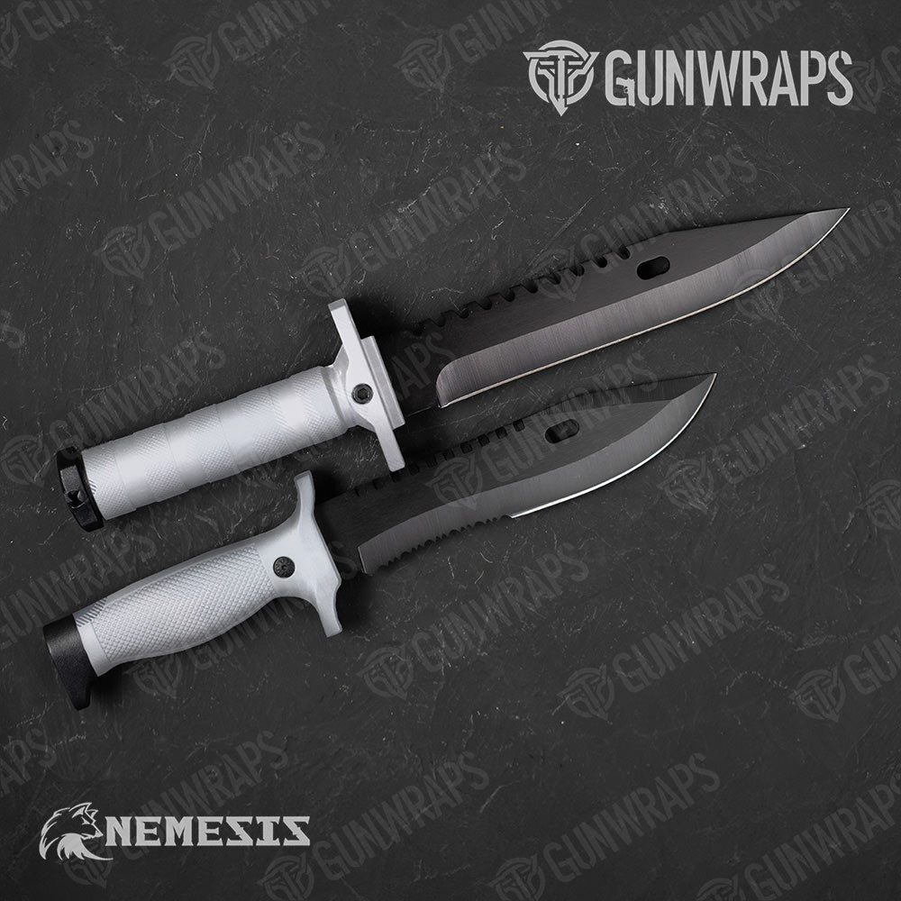 Nemesis Snow Tundra Gun Skin Vinyl Wrap