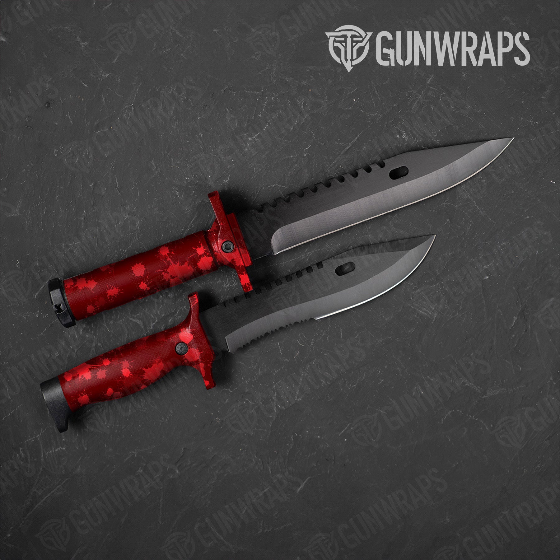 Paintball Elite Red Gun Skin Vinyl Wrap