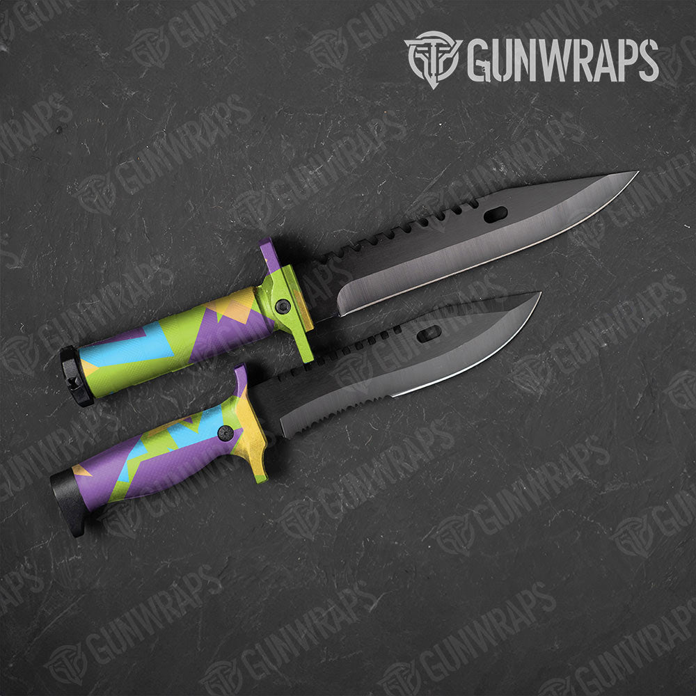 Shattered Carnival Gun Skin Vinyl Wrap