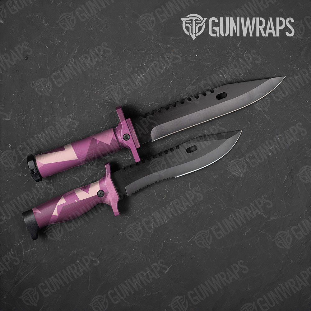 Shattered Floral Gun Skin Vinyl Wrap