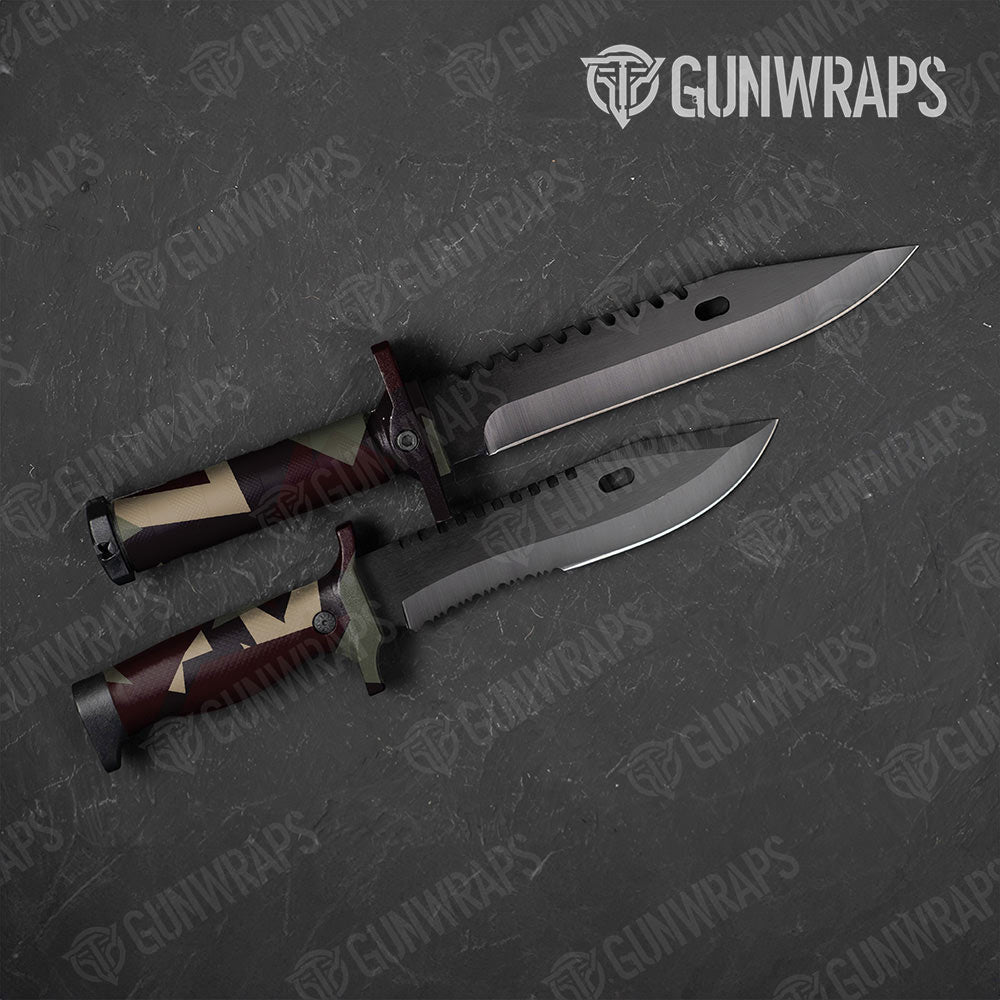 Shattered Militant Blood Gun Skin Vinyl Wrap