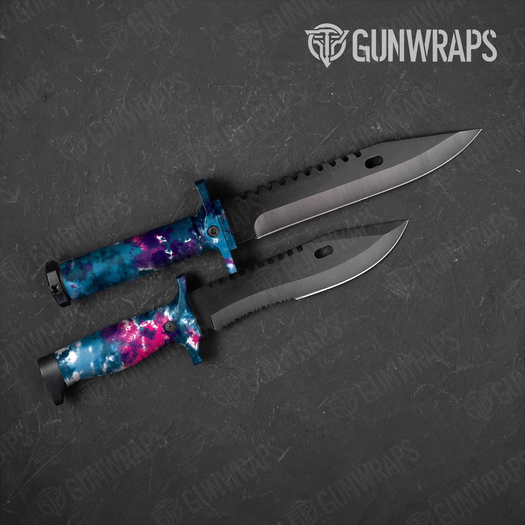 Tie Dye Teen Spirit Gun Skin Vinyl Wrap