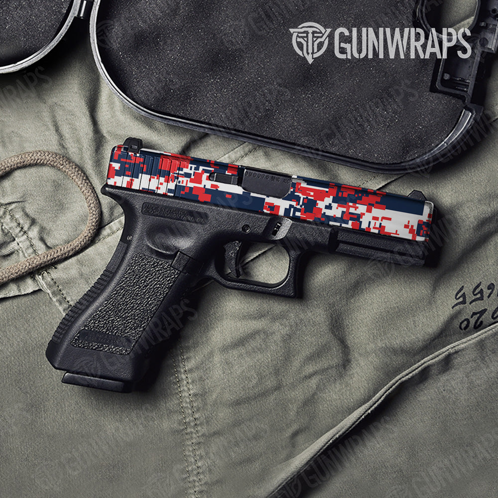 Digital America Gun Skin Vinyl Wrap