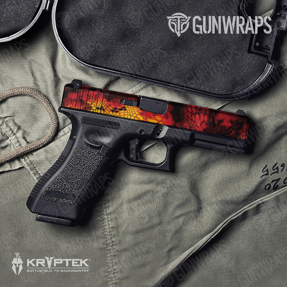 Kryptek Lava Gun Skin Vinyl Wrap