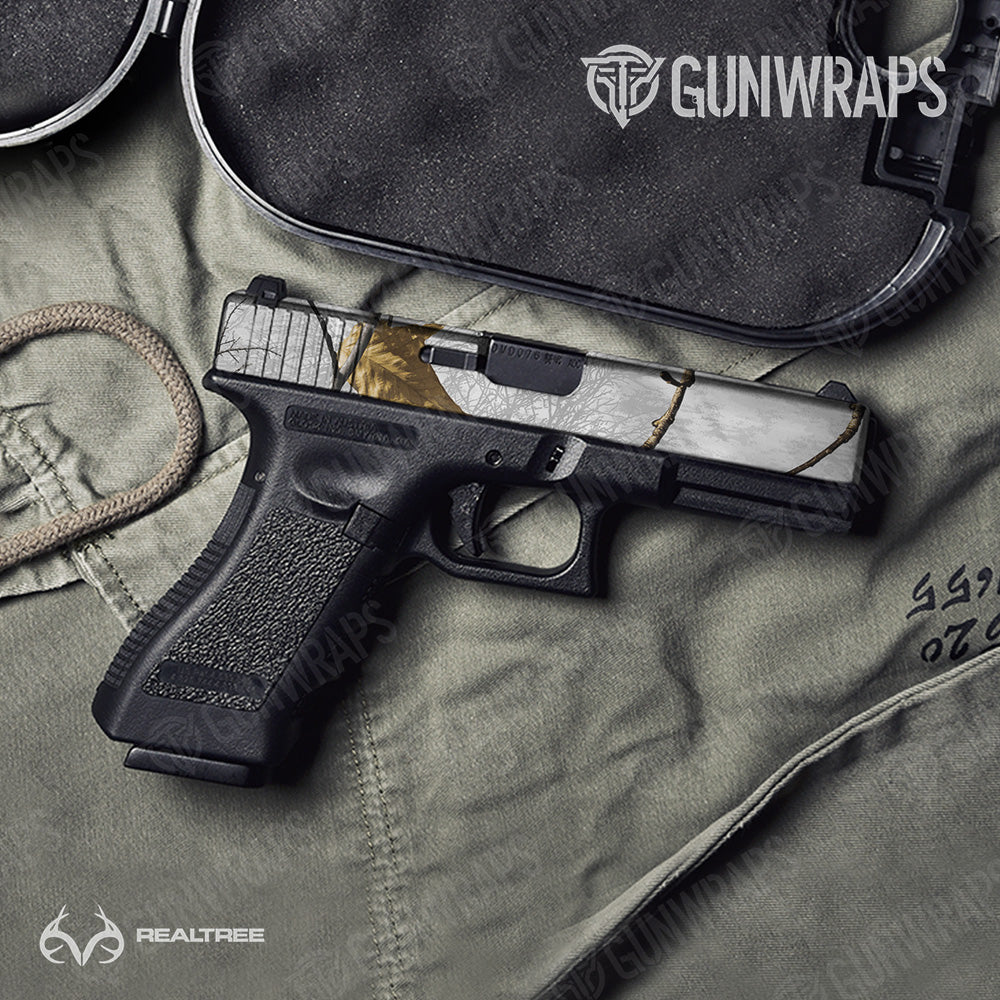 Realtree XTRA Colors Snow Gun Skin Vinyl Wrap