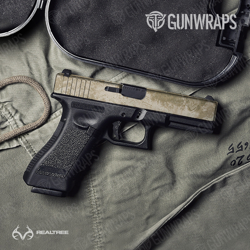 Realtree XTREME Sandstone Gun Skin Vinyl Wrap