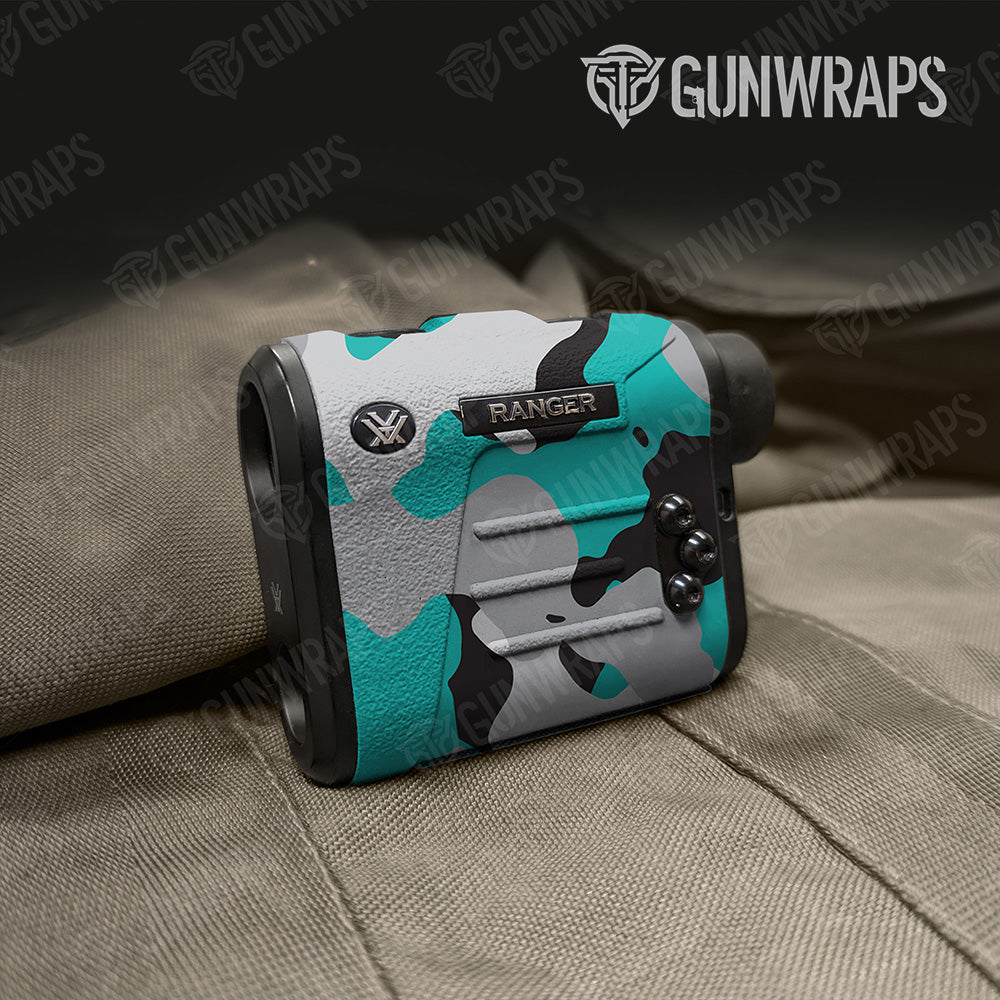 Cumulus Tiffany Blue Tiger Gun Skin Vinyl Wrap