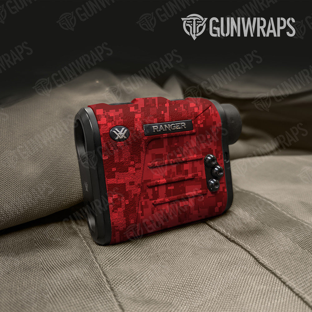 Digital Elite Red Gun Skin Vinyl Wrap
