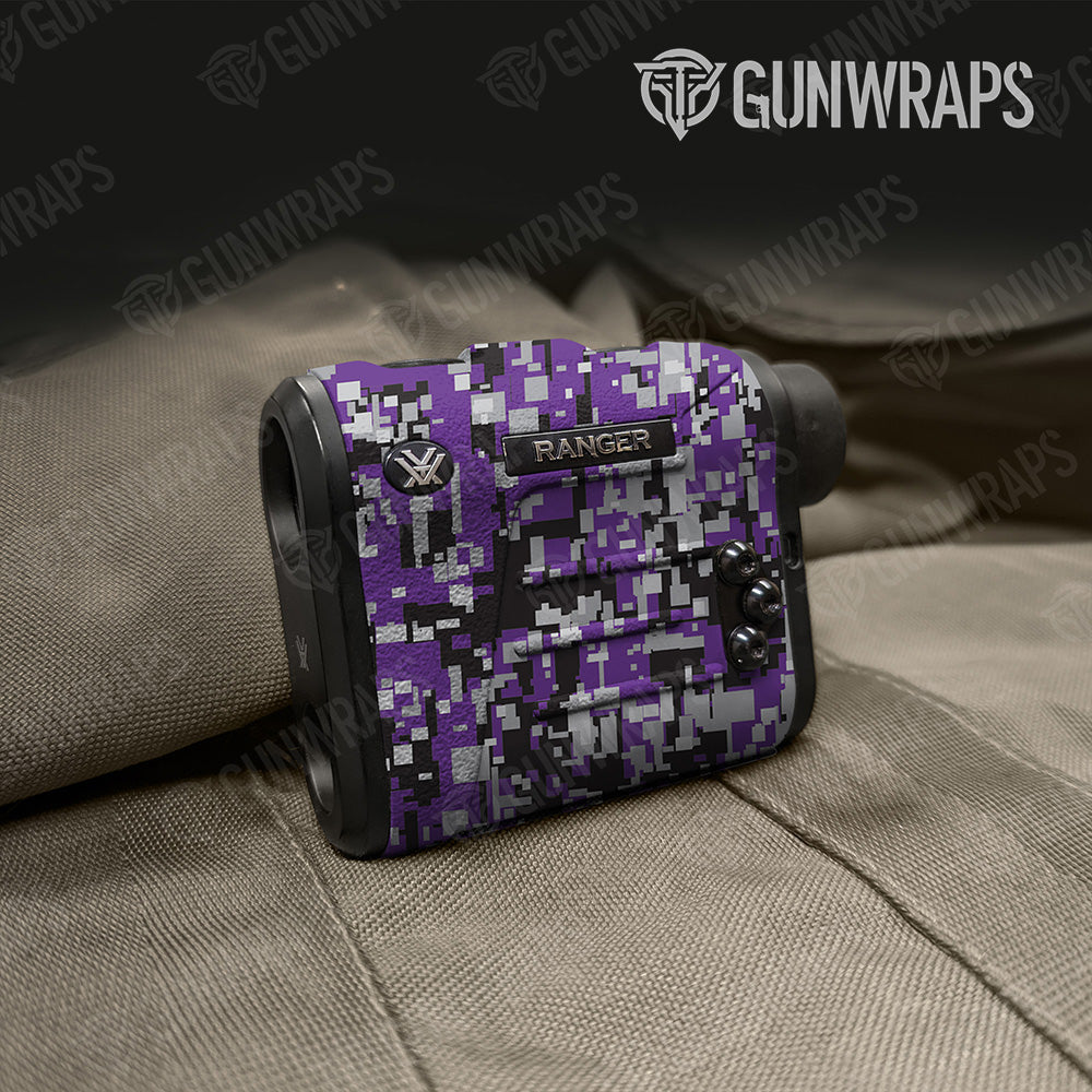 Digital Purple Tiger Gun Skin Vinyl Wrap