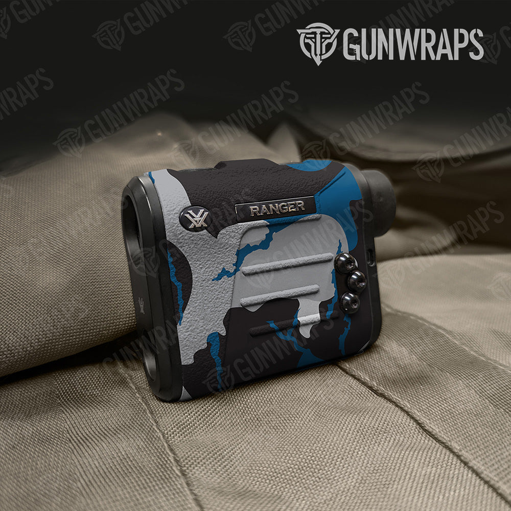 Ragged Blue Tiger Gun Skin Vinyl Wrap