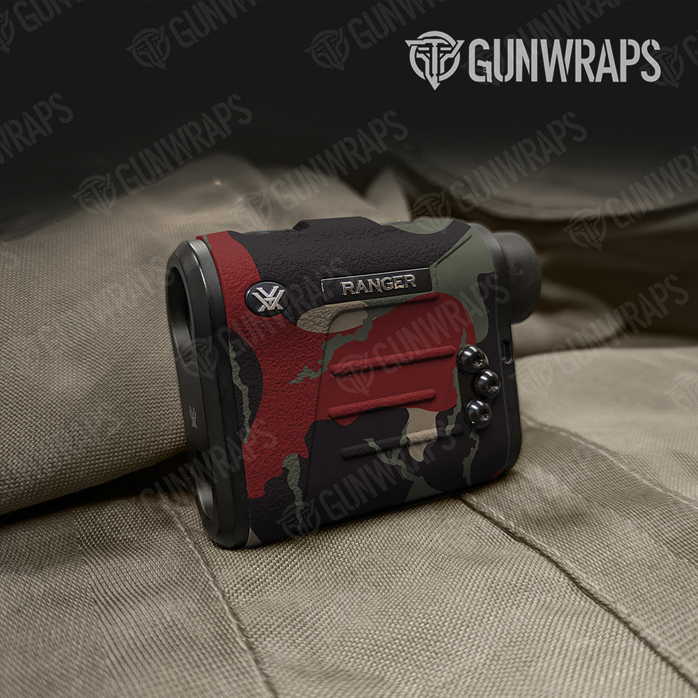 Ragged Militant Red Gun Skin Vinyl Wrap