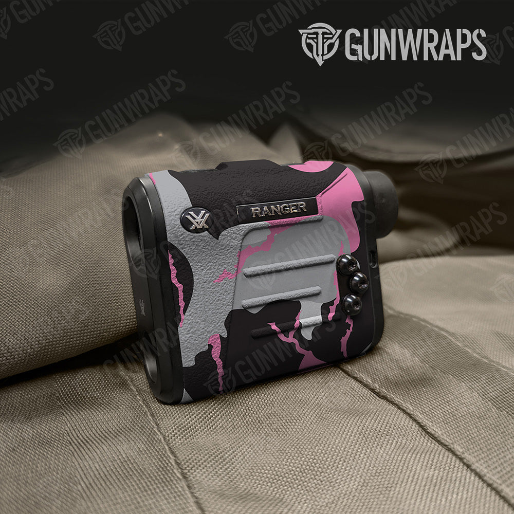 Ragged Pink Tiger Gun Skin Vinyl Wrap