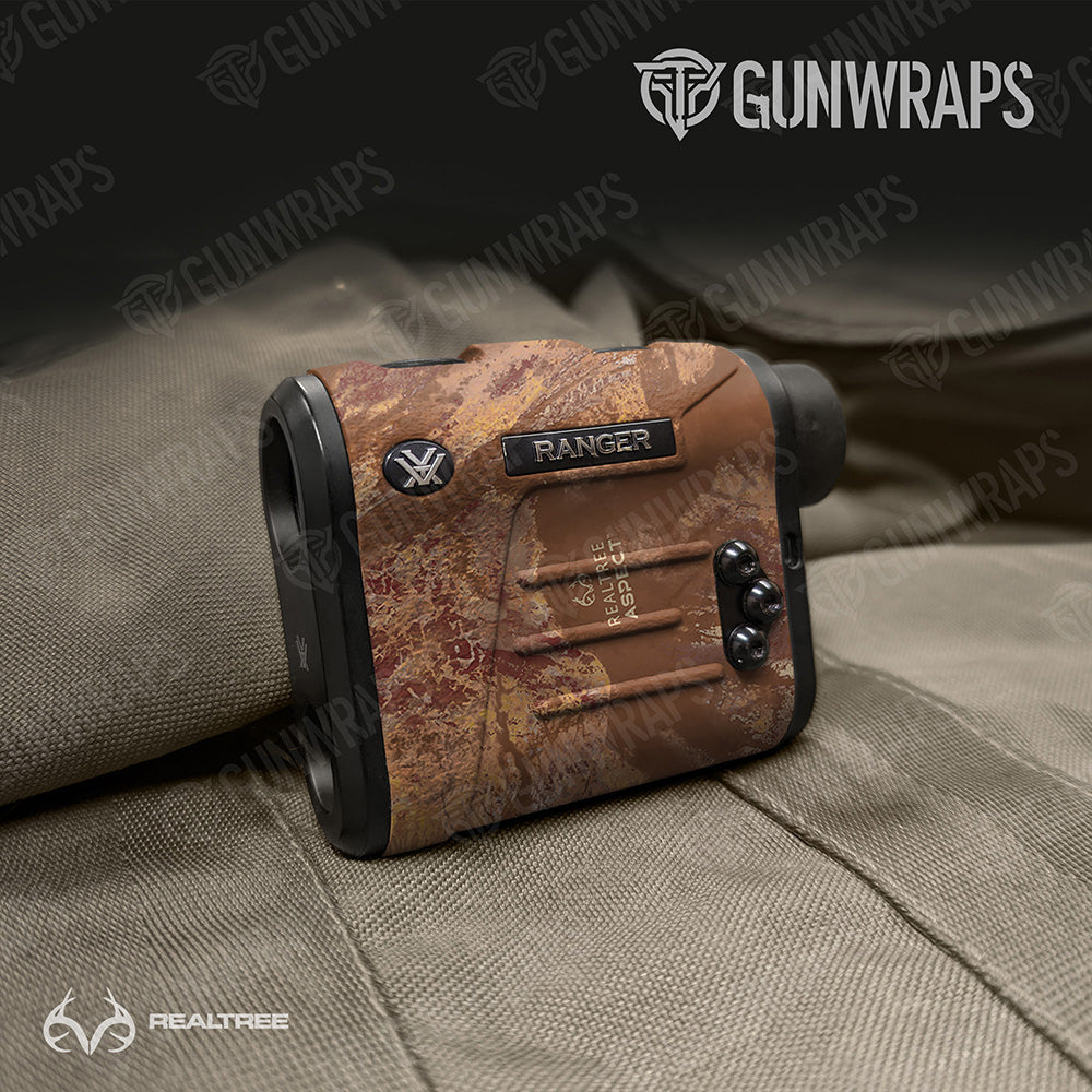 Realtree Aspect Burnt Orange Gun Skin Vinyl Wrap