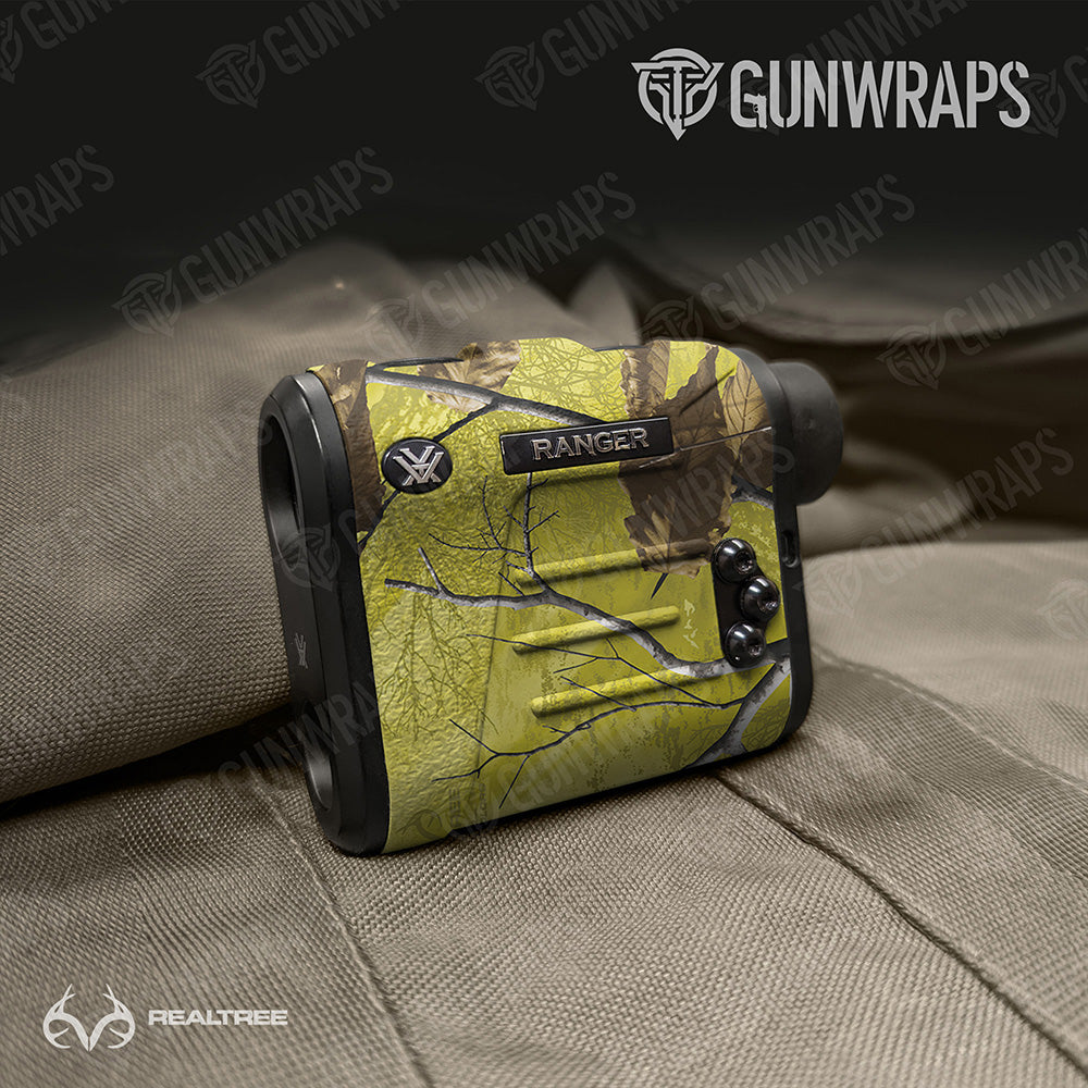 Realtree XTRA Colors Yellow Gun Skin Vinyl Wrap