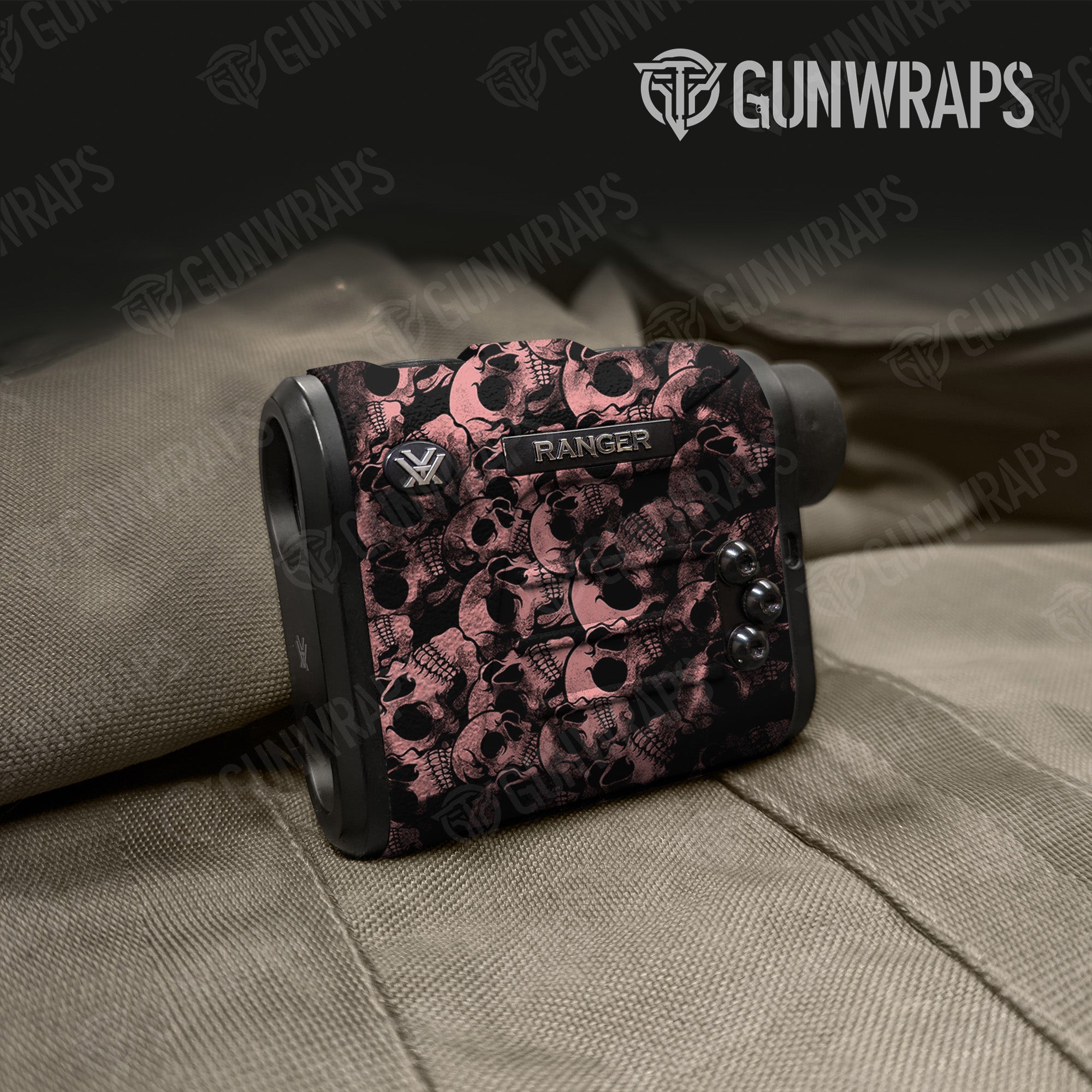 Skull Salmon Gun Skin Vinyl Wrap