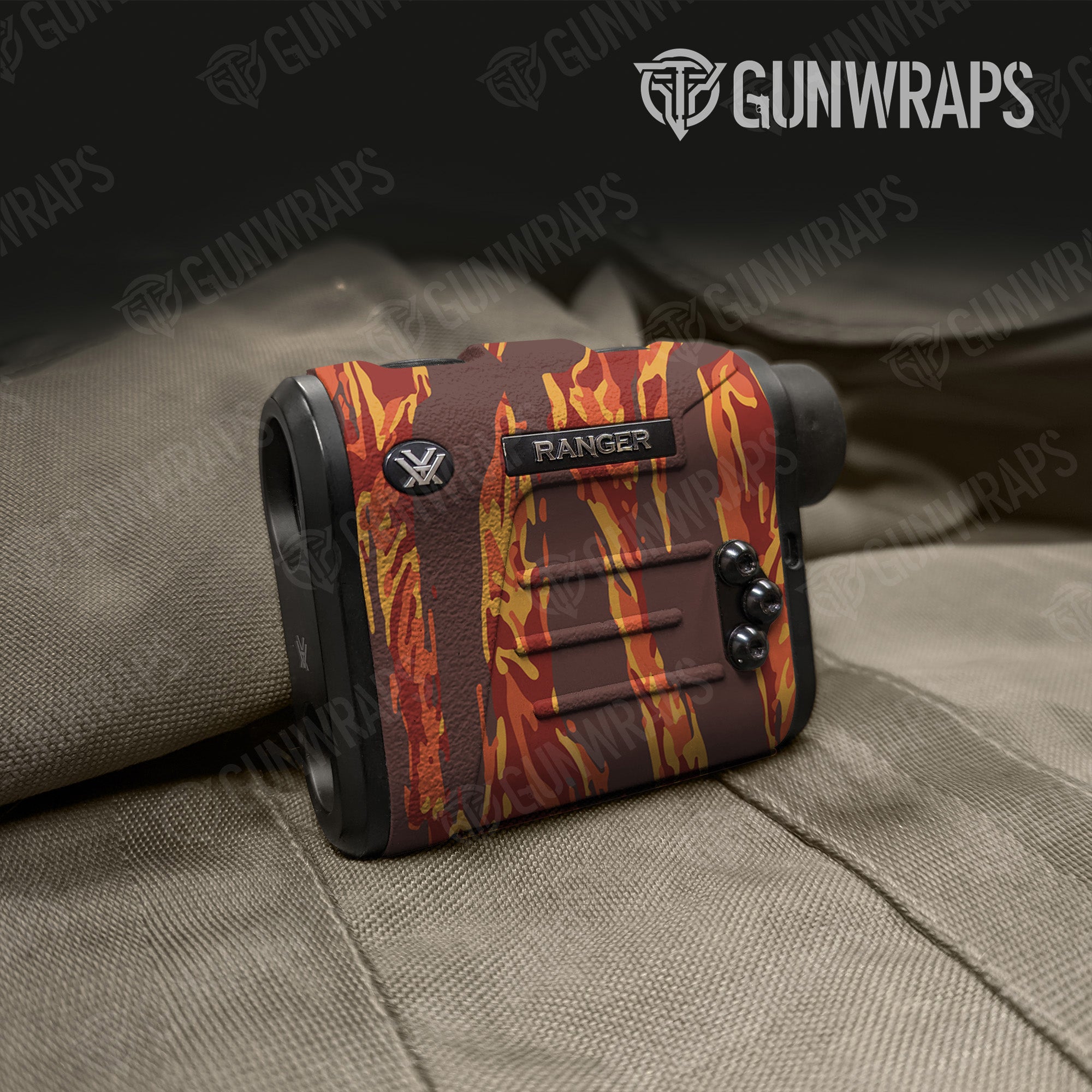 Vietnam Tiger Stripe Autumn Gun Skin Vinyl Wrap