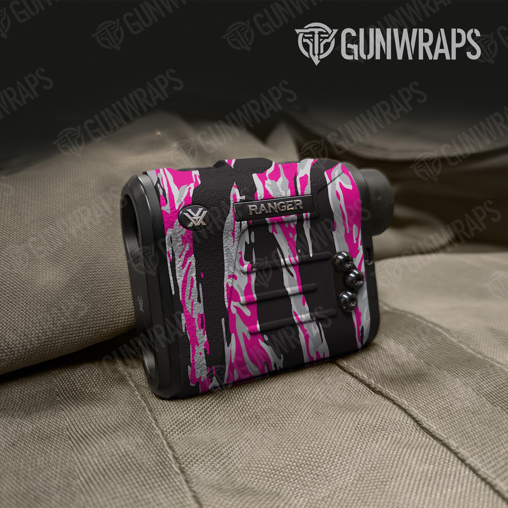 Vietnam Tiger Stripe Magenta Tiger Gun Skin Vinyl Wrap