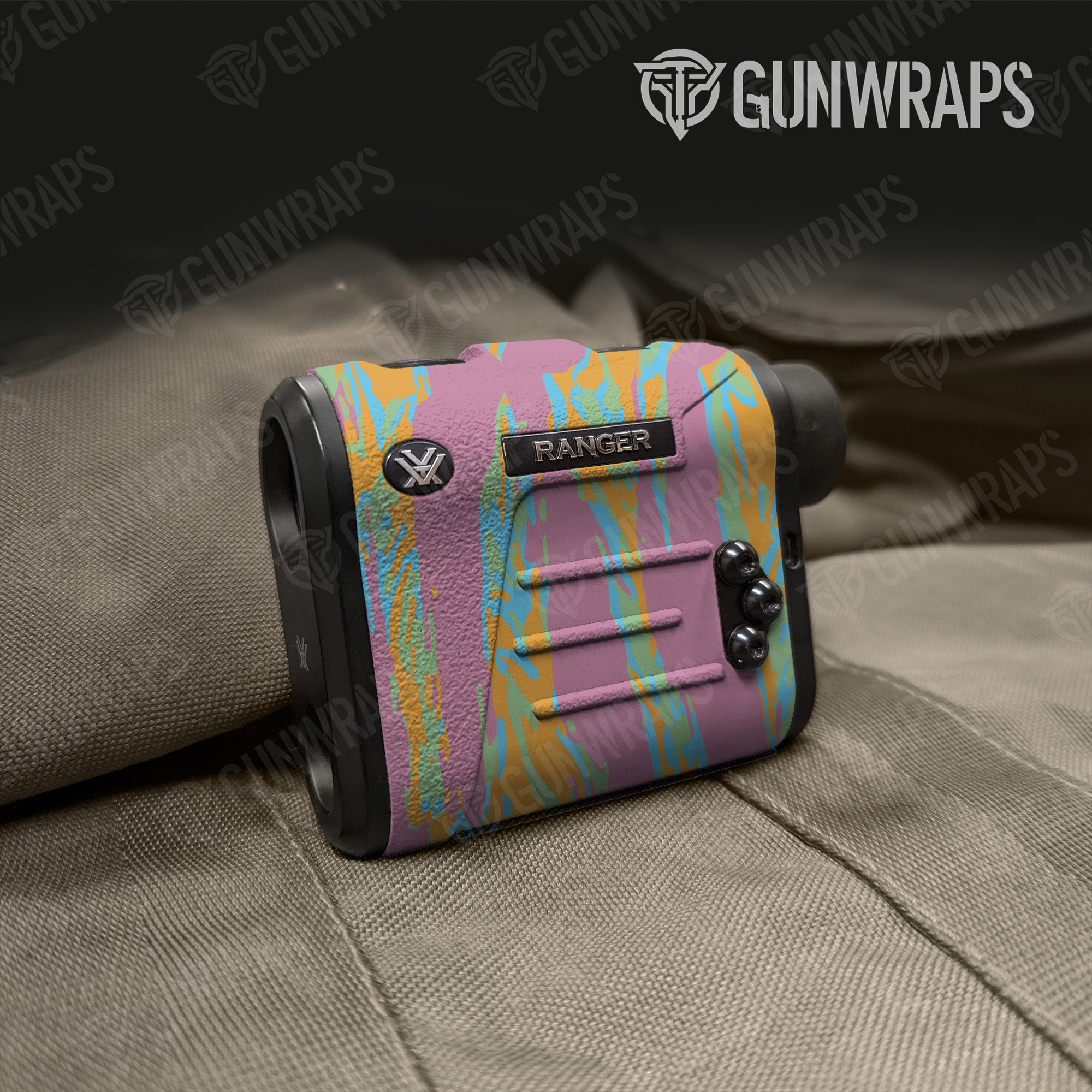 Vietnam Tiger Stripe Sherbert Gun Skin Vinyl Wrap