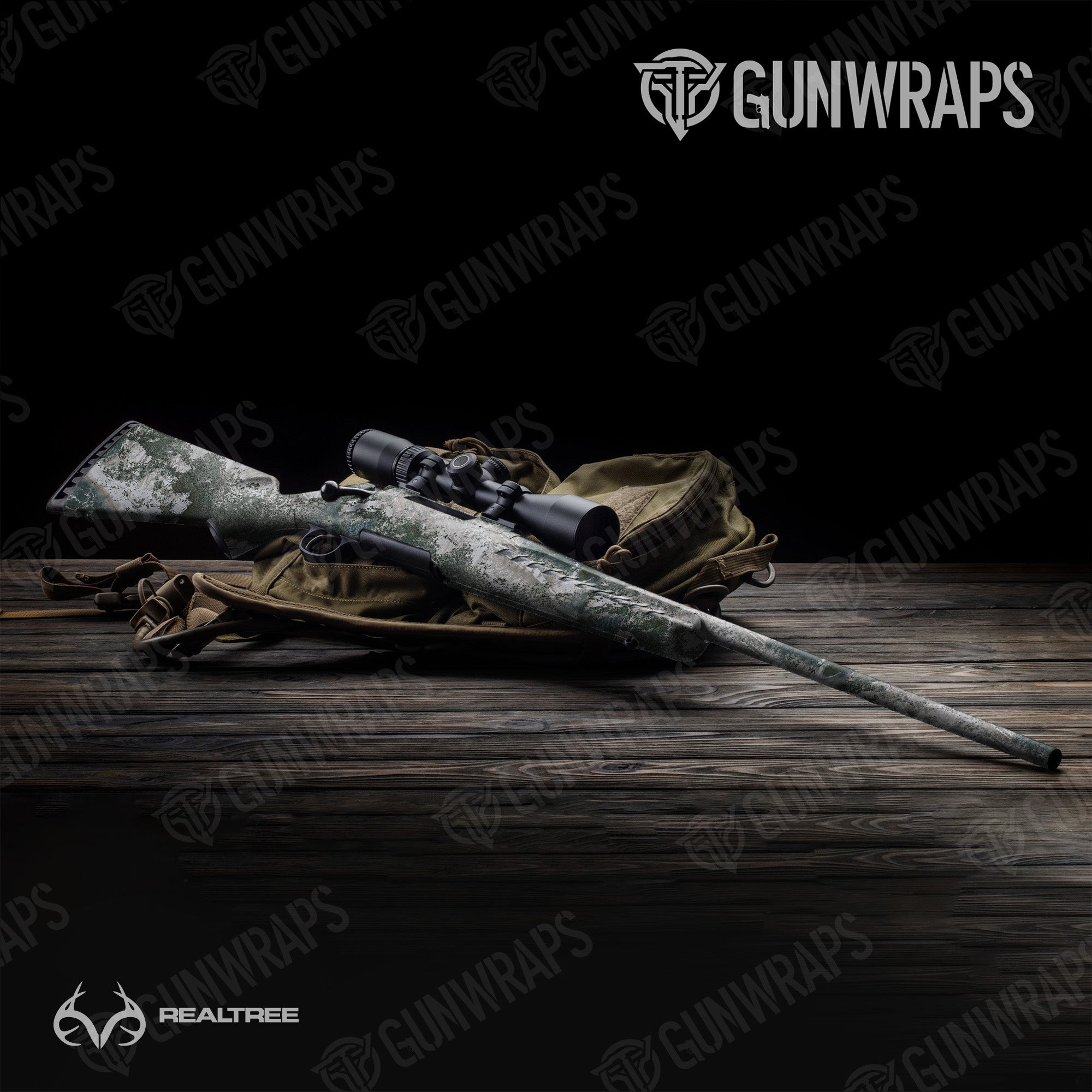 Realtree XTREME Greenland Gun Skin Vinyl Wrap
