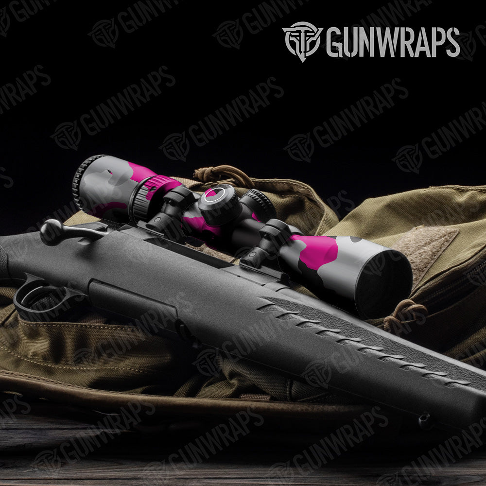 Cumulus Magenta Tiger Gun Skin Vinyl Wrap