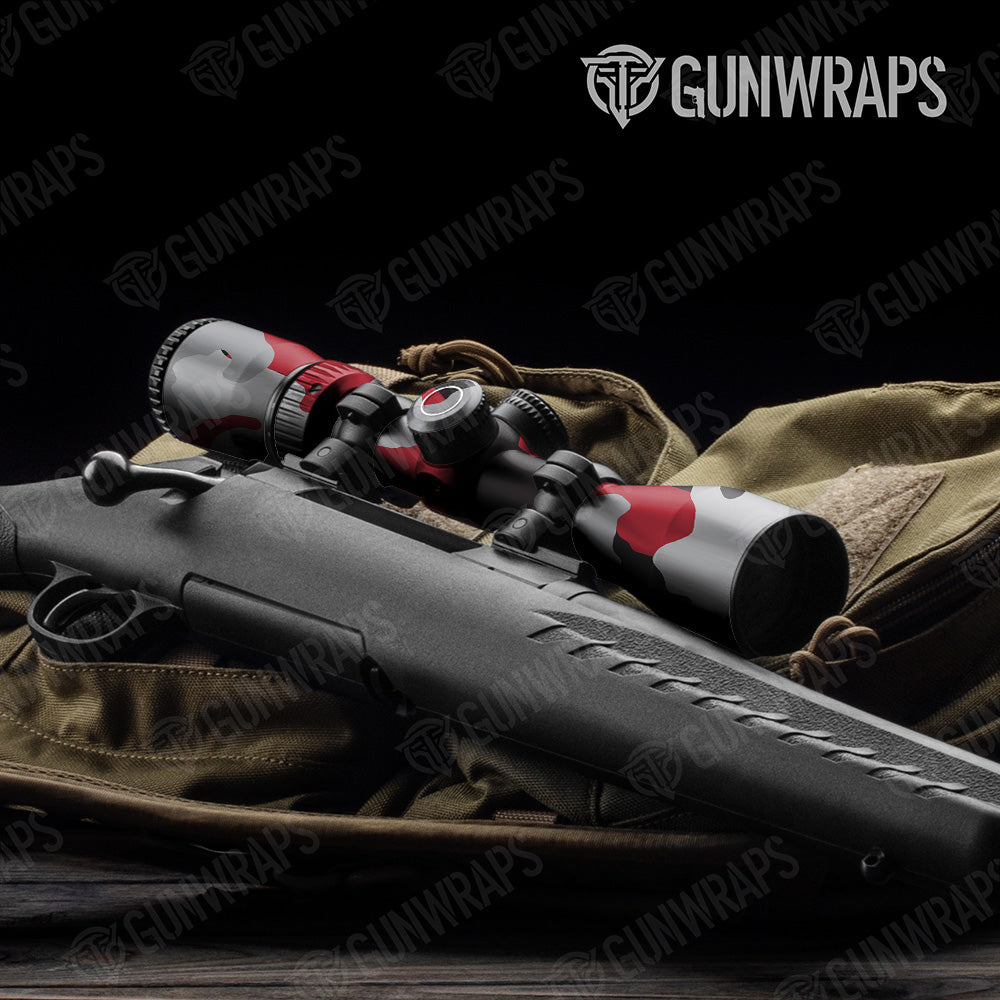 Cumulus Red Tiger Gun Skin Vinyl Wrap